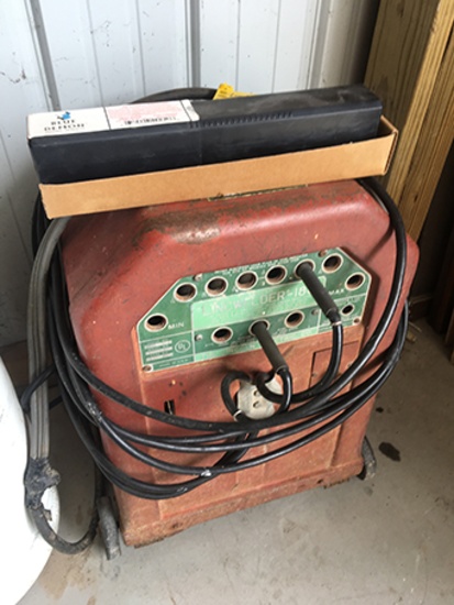 Lincoln-180 Welder and Rods
