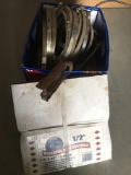 1/2in x 30in Hydraulic Hose, Banding, Oil Cans