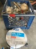 25ft 1/4in Pressure Washer Hose, Misc & Paint Supplies