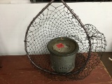 Fish Net & Minnow Bucket