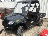 2014 Artic Cat 700 EFI HDX Windshield, Roof, 4WD, 751 miles