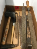 Flat of  Draw Knife, Mallets, etc.