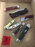 Flat of Pocket Knives