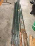 (2) 6ft, (2) 6.5ft, (1) 7ft &(3) 8ft T Posts