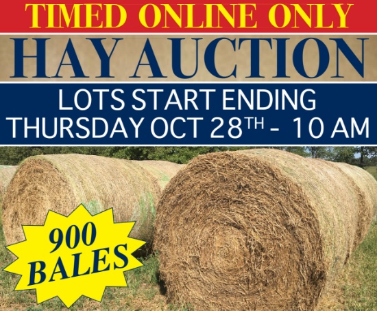 Timed Online Only Hay Auction