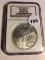 1995 Silver Eagle NGC MS69