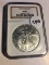 2005 Silver Eagle NGC MS69