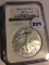 2008-W Silver Eagle NGC MS70