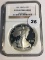 1991-S Silver Eagle NGC PF70 Ultra Cameo