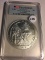 2018-P 5oz Silver 25C Pictured Rocks NP First Strike PCGS SP70