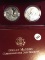 1999-P Dolley Madison Commemorative Proof & UNC Silver Dollars