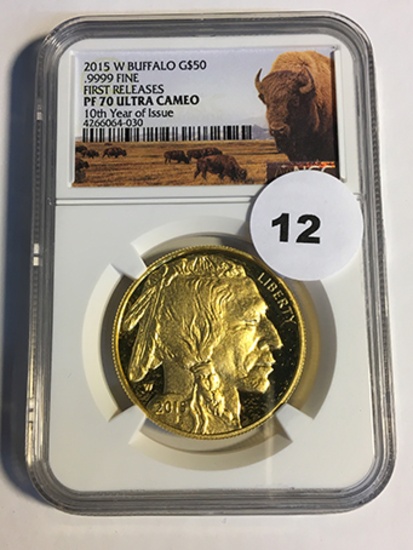 2015-W Buffalo $50 Gold NGC First Release PF70 Ultra Cameo