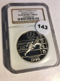 1995-P Olympics Track & Field $1 NGC PF69 Ultra Cameo