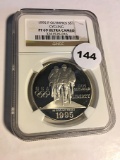 1995-P Olympics Cycling $1 NGC PF69 Ultra Cameo