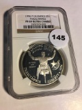 1996-P Olympics Paralympics $1 NGC PF69 Ultra Cameo