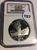 1999-P Yellowstone $1 NGC PF69 Ultra Cameo