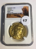 2018 Buffalo $50 Gold NGC Early Release MS70
