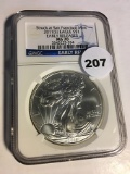 2011-S Silver Eagle NGC Early Release MS70