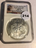 2013-S Silver Eagle NGC Early Release MS70