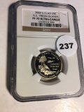 2009-S Clad U.S. Virgin Islands Quarter NGC PF70 Ultra Cameo