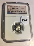 1993-S Silver Roosevelt Dime NGC PF70 Ultra Cameo