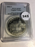 2001-P Capital Visitor $1 PCGS MS69