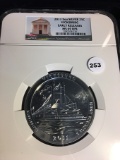 2011 5oz Silver 25C Vicksburg Early Release NGC MS69