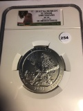 2012-P 5oz Silver 25C El Yunque Early Release NGC SP70