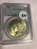 1935 Peace Dollar PCGS MS64