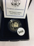 1999 Susan B. Anthony Proof Dollar Coin