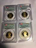 2013-S President 4pc $1 Coins (McKinley, Roosevelt, Taft, Wilson)