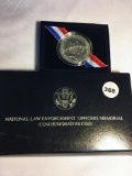 1997 National Law Enforcement Officers Memorial UNC Silver Dollar