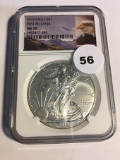 2015 Silver Eagle NGC First Release MS70