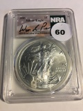 2016 Silver Eagle NRA PCGS MS69 (1 of 500)