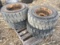 4X$ Samson 12-16.5 Solid Skid Steer Tires