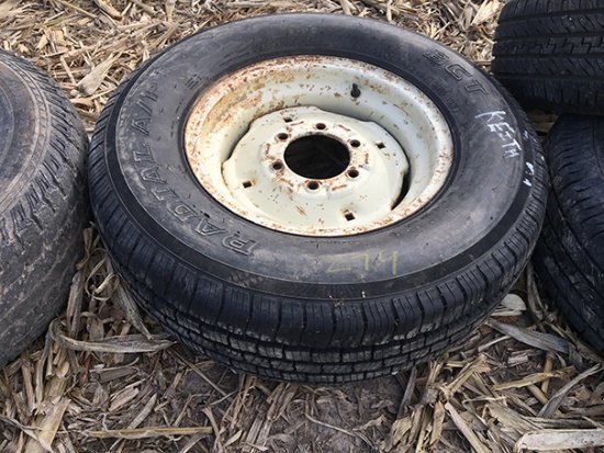 Radial BCT 245/75R16 on 6 bolt rim