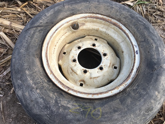 9.5L-16 6 bolt rim, tire damaged