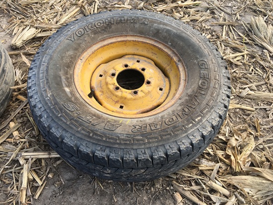 Yokohama LT265/75R16 on 6 bolt rim