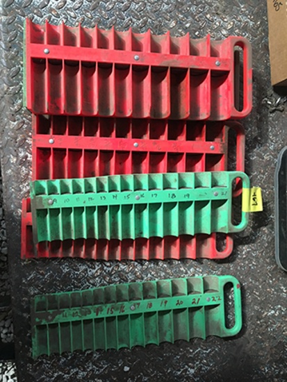 (6) Magnetic Socket Rails