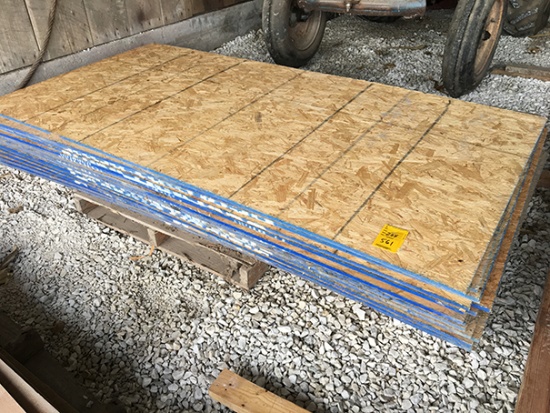22X$ 4X8 Sheets of OSB