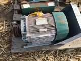 GE 10hp Motor, good