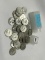 Roll of 1964-D Washington Quarters