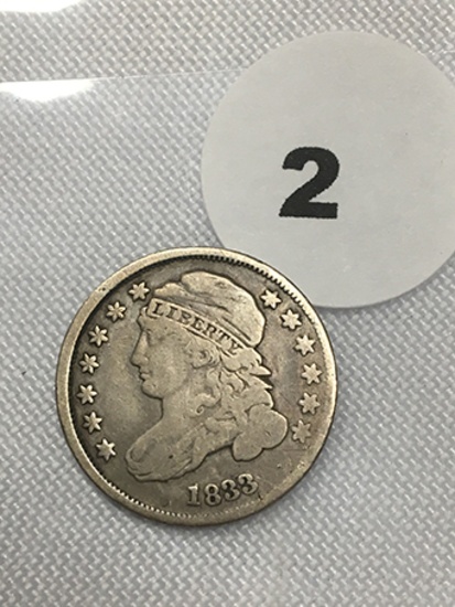 1833 Bust Dime