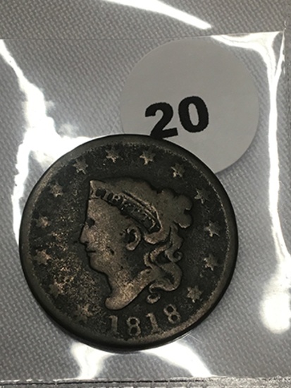 1818 Large Cent