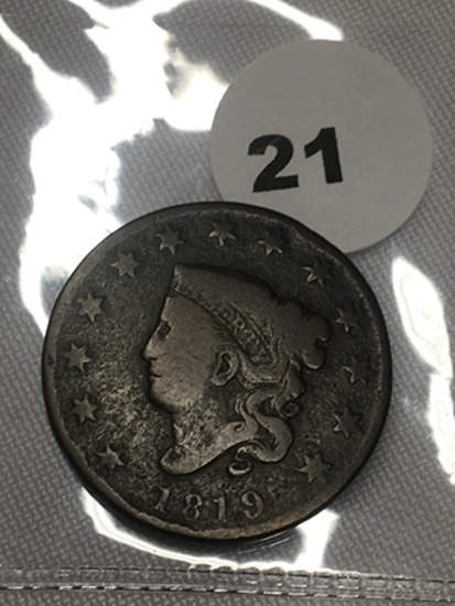 1819 Large Cent