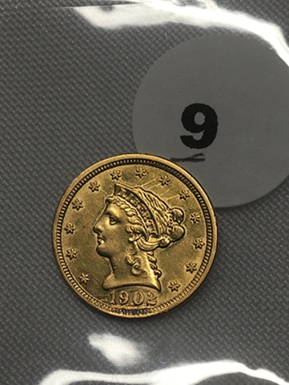 1902 $2.5 Gold
