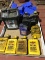 Assorted Motor Oil & Plastic Organizers