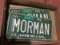 Morman License Plates