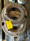Lot of 2 15in Wheel Weights