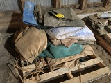 Pallet of Good and Fair Condition Tarps